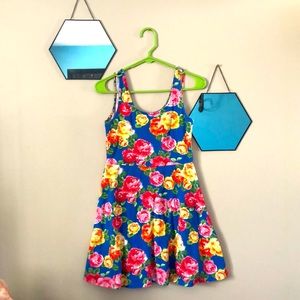 Floral Blue Forever 21 dress
